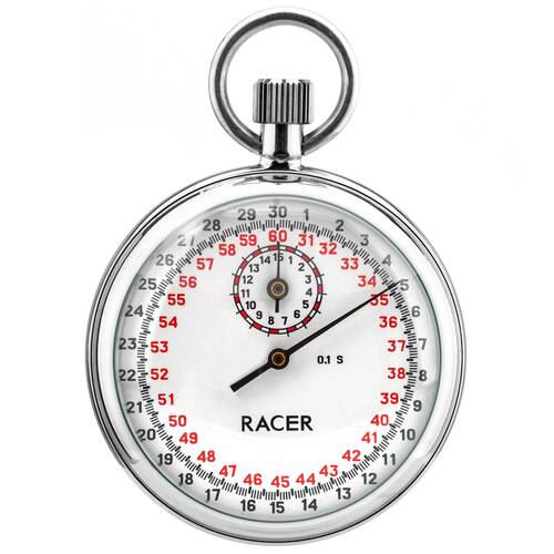 Cronometro Meccanico 30 Sek 1 Kronenstopper 1/10 Sek Agat ,Zlatoust,Russia Racer