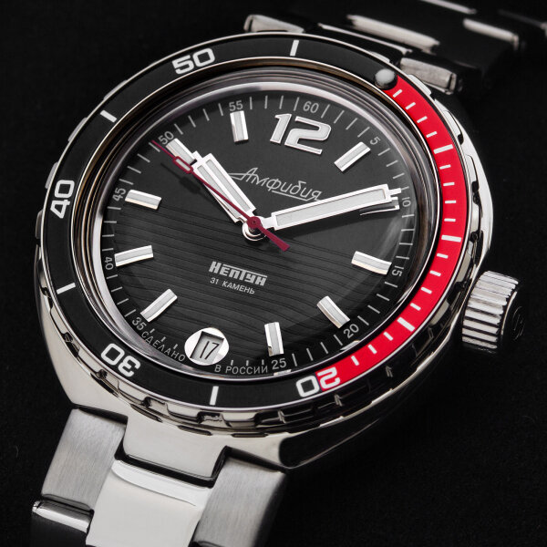 VOSTOK Neptun Taucheruhr 200m Automatik 2416/4960759-22 Military russische Uhr