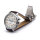 Chronograph mechanisch Uhr KIROVA 1MWF Poljot 3133 Herrenuhr Handaufzug poliert
