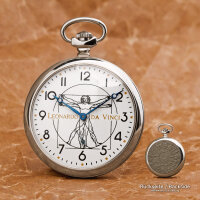 Taschenuhr mechanisch Sternzeichen ZODIAK Leonardo da...