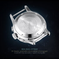 Strela Chronograph Automatic Seagull ST1940 Cosmos Weltraumuhr Cosmonaut Watch