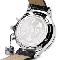 Moscow Classic VODOLAZ Poljot 3133 Chronograph rusische Uhr Kampftaucher Stil
