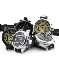 Moscow Classic VODOLAZ Poljot 3133 Chronograph rusische Uhr Kampftaucher Stil