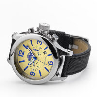 Moscow Classic VODOLAZ Poljot 3133 Chronograph rusische Uhr Kampftaucher Stil
