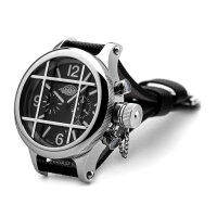 Moscow Classic VODOLAZ Poljot 3133 Chronograph rusische Uhr Kampftaucher Stil