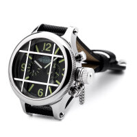 Moscow Classic VODOLAZ Poljot 3133 Chronograph rusische Uhr Kampftaucher Stil