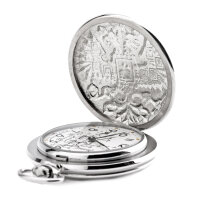 Taschenuhr Bären Motiv MOLNIJA 3602 russisch mechanisch