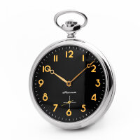 Taschenuhr MOLNIJA 3602 handbemalt Unikat Schiff...