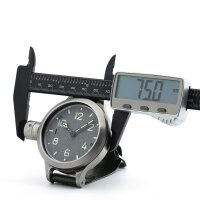 Taucheruhr Militär Agat 292 ChT Titan Mokume Damaskus mechanische Uhr Russland