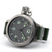Taucheruhr Militär Agat 292 ChT Titan Mokume Damaskus mechanische Uhr Russland