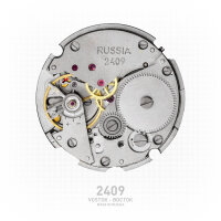 Taucheruhr Militär Agat 292 ChT Titan Mokume Damaskus mechanische Uhr Russland