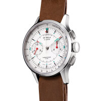 STRELA Chronograph Handaufzug Sea-Gull ST1901 Cosmos Officer Civil Tribute 40mm