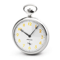 Pocket Watch Molnija 3602 Handpainted Unique Russian...