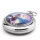 Taschenuhr MOLNIJA 3602 handbemalt Unikat Schiff russische mechanische Uhr