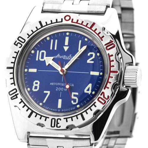 Vostok Automatic 2415.01/110648 Diver Watch from Russia 20ATM