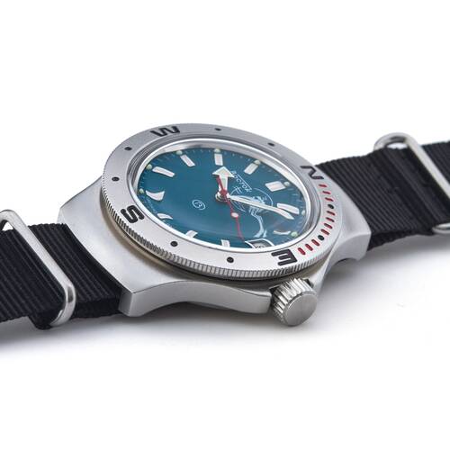 Vostok Diver Watch 656 2/12ft Scuba Dude Automatic 2416/060059 Russian Watch