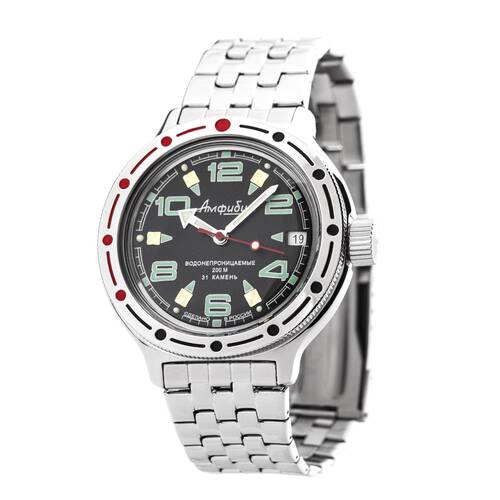 Vostok Diver Watch 656 2/12ft Automatic 2416/420334 Russian Watch