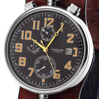 Kirova Chronograph Mechanical Watch Poljot 3133 Mens Watch Hand Wound