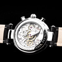 Poljot 3133 Chronograph Basilika russische Uhr schwarz