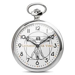 Orologio da Tasca Meccanico Leonardo Da Vinci Vitruv...