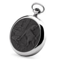 Pocket Watch Mechanical Leonardo Da Vinci Vitruv Molnija 3602 Jagdhund