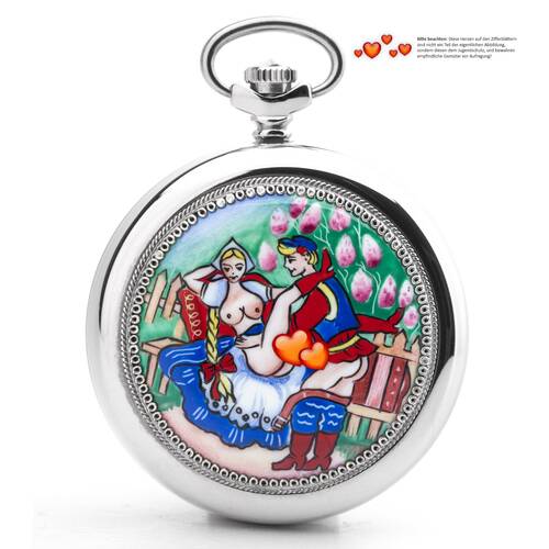 Montre de Poche 3602 Russe Mcanique rotisme Montre Amoureux Bauer Molnija Jl