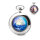 Pocket Watch Molnija 3602 Handpainted Unique Ship Specimen Russian Mechanical