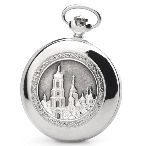 Molnija 3602 Reloj de Bolsillo Wladimir El Talla Gran Duque Ruso Mecnico Reloj