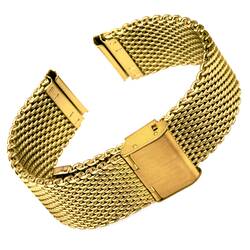 Milanesa Reloj de Pulsera Mesh Loop Acero Alambre  3mm...