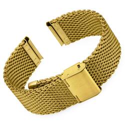 Milanaise Montre Bracelet Mesh Boucle Acier Inox Fil ...