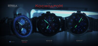 Strela " Kosmodrom " Chronograph 31681 Poljot Caliber Russian Analog Watch KODR42CYP