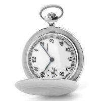 Pocket Watch Stalin WW2 Molnija 3602 Russian Analog Watch White