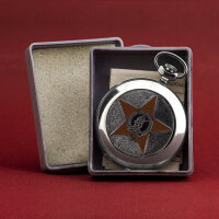 Pocket Watch Molnija 3602 Hammer And Sickle Shaped Star - II Wk - 2. War Rus