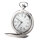 Taschenuhr Zhukov WW2 MOLNIJA 3602 russische mechanische Uhr weiss römisch