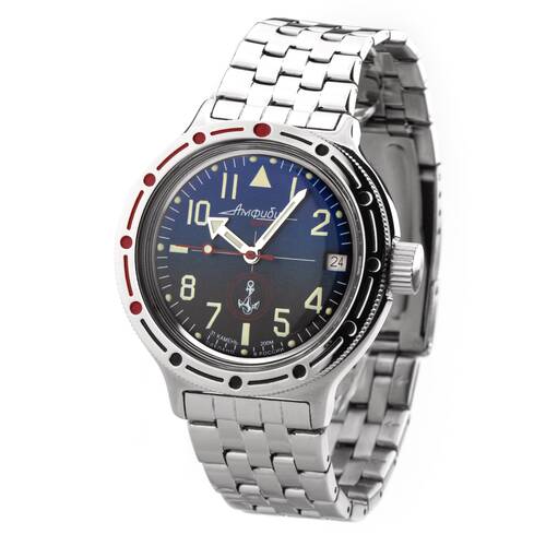 Vostok Automatic Diver Watch Diver Military 2416/420957 Mechanical 20 Atm