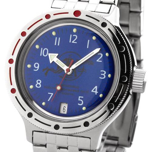 Vostok Automatic Diver Watch 2416/420379 Mechanical 20 Atm