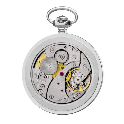 Molnija 3602 Reloj de Bolsillo Pueblo Campo Motivo Catedral Ruso Mechnaisch