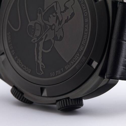 Strela Leonov Despertador Cuerda Manual Reloj Mecnico Armbandwecker 44mm Poljot