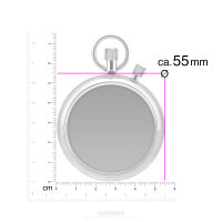 Stopwatch Mechanical Timekeeper - White - 1/5 Sec. ,30 Min, Sturdy Russia