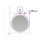 Stopwatch Mechanical Timekeeper - White - 1/5 Sec. ,30 Min, Sturdy Russia