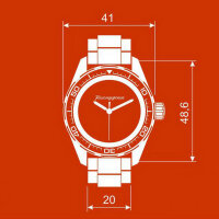 VOSTOK Komandirskie Taucheruhr 200m Automatik 2416/020716 russische Uhr
