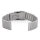 MILANAISE MESH Uhrenarmband 22 24 Edelstahl EXTRA MASSIV 4,5-5 mm poliert matt