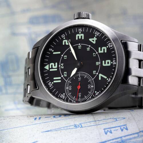 PILOTMolnija 3602 AVIA CLASSIC russische mechanische Uhr Fliegeruhr Handaufzug