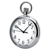AGAT Taschenuhr mit Kette - Vostok 2409A mechanische russiche Uhr Handaufzug