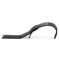 MILANAISE 20mm Schwarz matt gebürstet