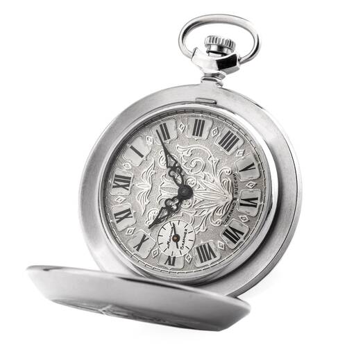 MOLNIJA 3602 Reloj de bolsillo ORDEN SLAVA RUHM ruso mecnico reloj Estrella claro plata