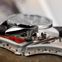 AVIATOR Poljot 3133/4581111 russischer Fliegerchronograph Uhr Fliegeruhr
