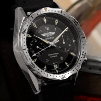 AVIATOR Poljot 3133/4581111 russischer Fliegerchronograph Uhr Fliegeruhr