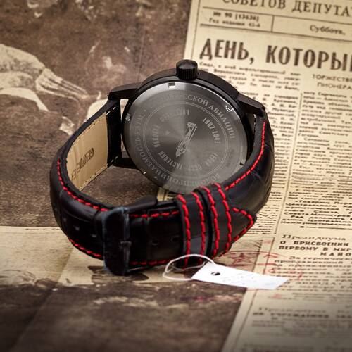 AVIATOR GASTELLO Poljot 3105/1734388 Fliegeruhr WW2 russische mechanische Uhr