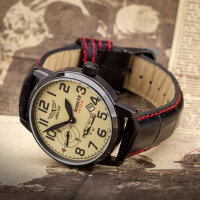 Mens Watch Aviator Gastello Poljot 3105 Mechanical Aviator Watch Russia WK2